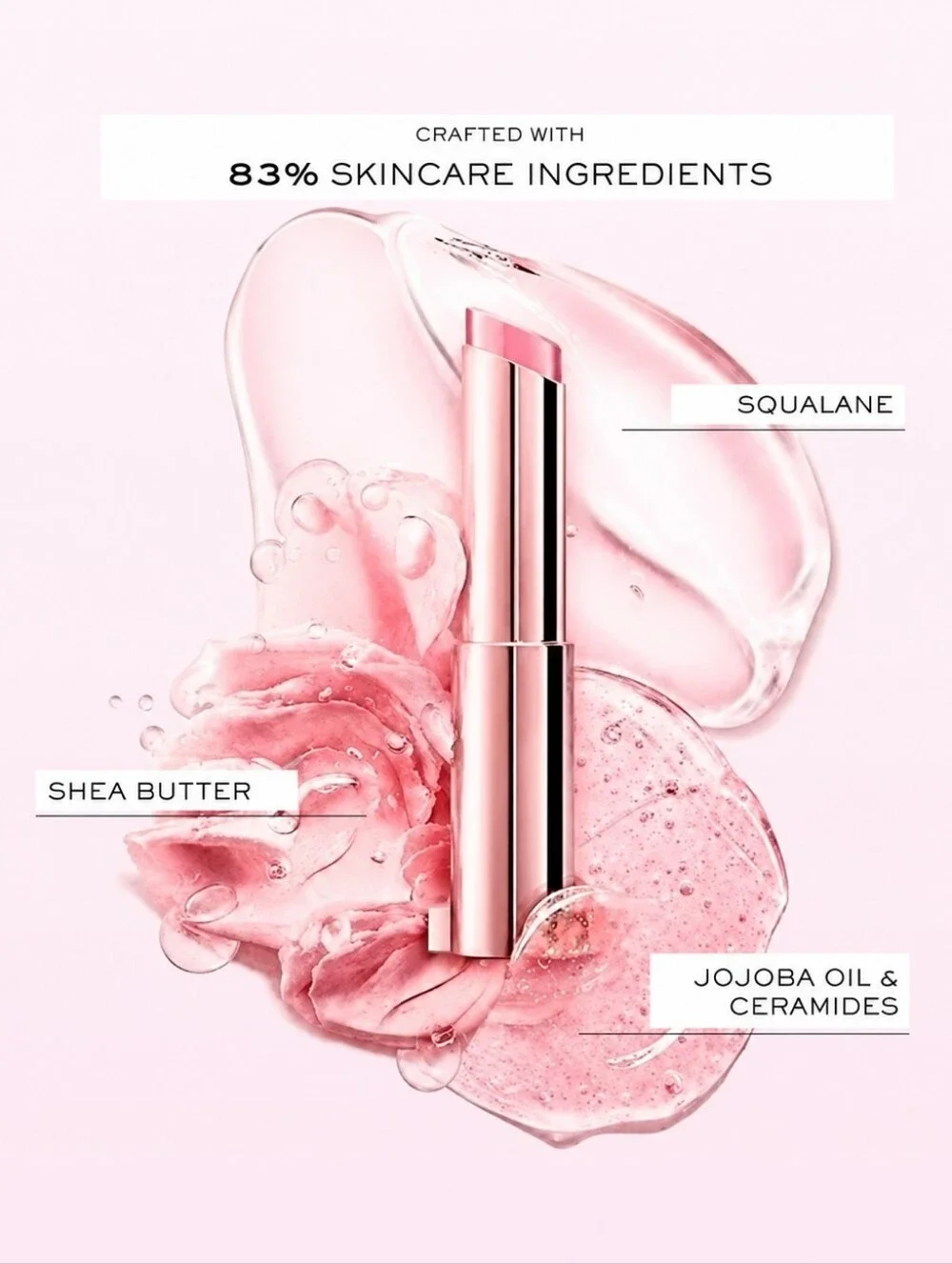 Lancome Lisa's Coral Glow Plumping Lip Butter Tinted Balm- Cool Tone Coral Pink